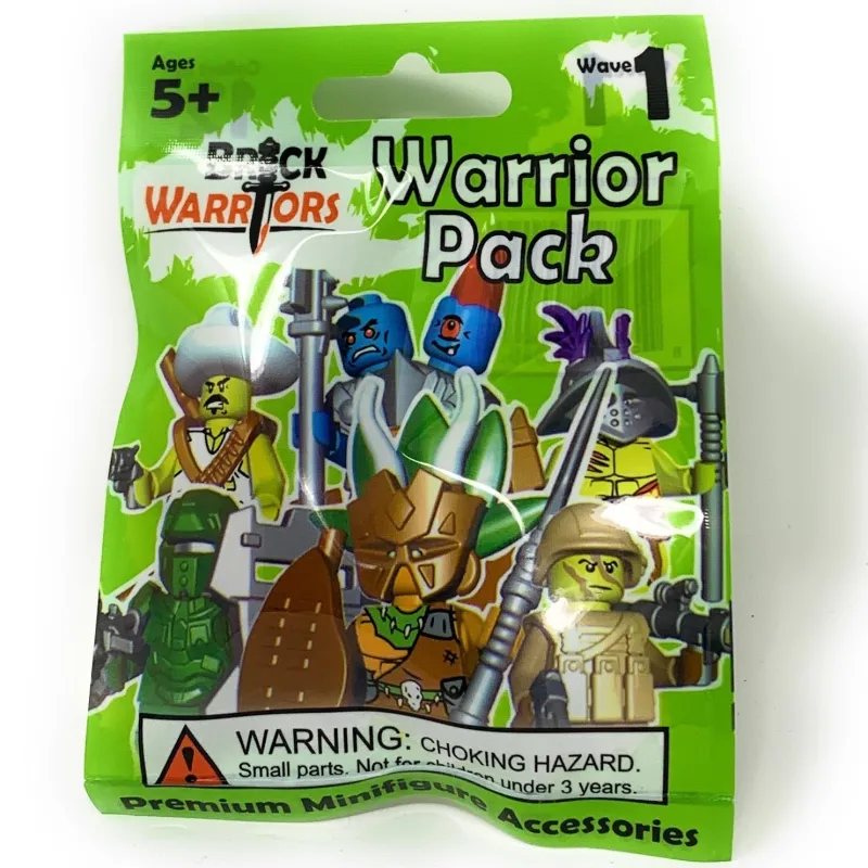 Brick Warriors>The Brick Show Shop Brick Warriors Minifig Accessory Mystery Pack (Series 1)