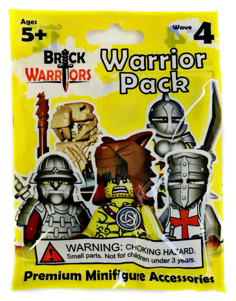 Brick Warriors>The Brick Show Shop Brick Warriors Mystery Pack (Series 4)