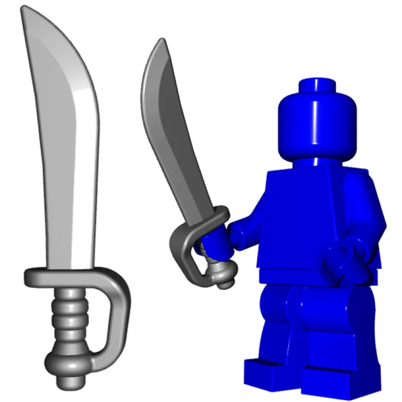 Brick Warriors>The Brick Show Shop Brick Warriors Pirate Cutlass - LEGO Compatible