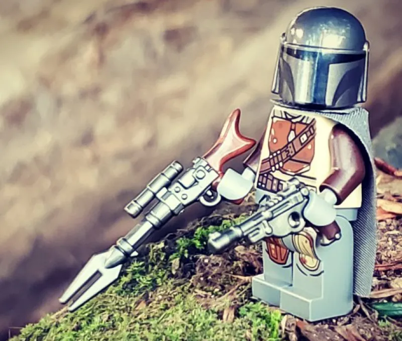 Brickarms>The Brick Show Shop BrickArms Galactic Gunfighter Mandalorian Pack
