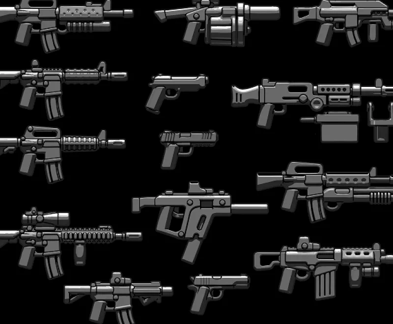 Brickarms>The Brick Show Shop BrickArms® Modern Combat Frontline Pack