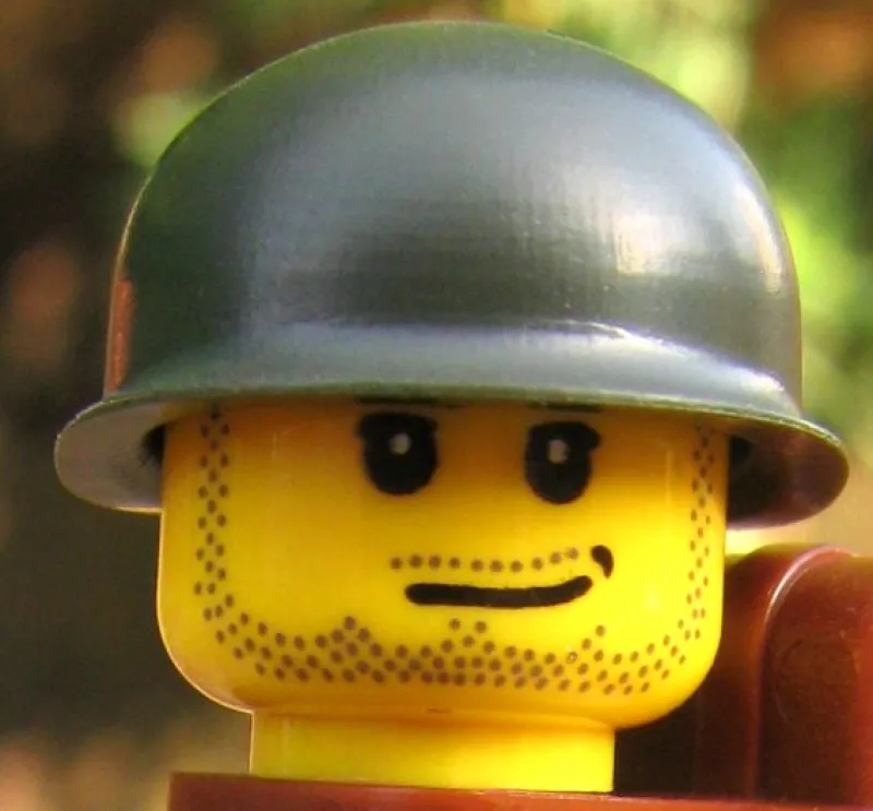 Brickarms>The Brick Show Shop BrickArms US M1 "Steel Pot" Helmet - LEGO Compatible