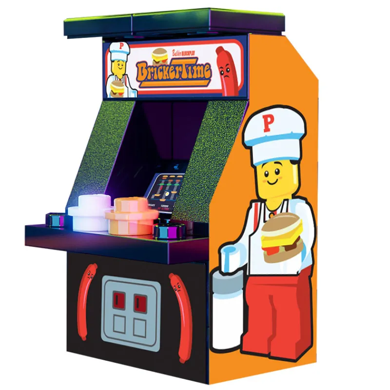 B3 Customs | Arcade>The Brick Show Shop Bricker Time - Custom Arcade Machine