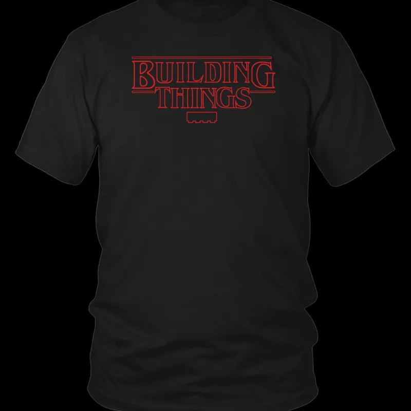 T-shirts>The Brick Show Shop Building Things Brick Tee Black