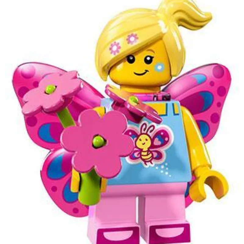 Collectible Minifigures>The Brick Show Shop Butterfly Girl - Series 17 LEGO Collectible Minifigure (2017)