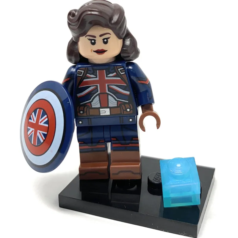 Collectible Minifigures>The Brick Show Shop Captain Carter - LEGO Marvel Collectible Minifigure (Series 1) (2021)