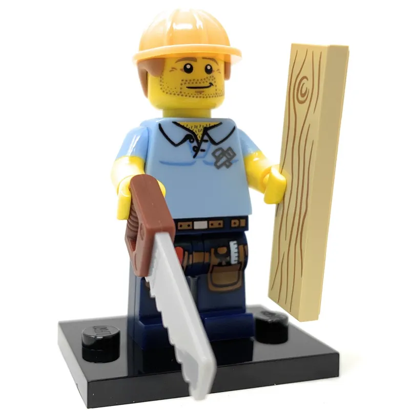Collectible Minifigures>The Brick Show Shop Carpenter - LEGO Series 13 Collectible Minifigure - Series 13