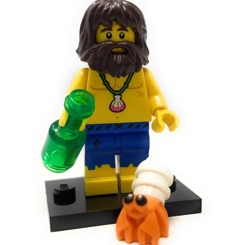 Collectible Minifigures>The Brick Show Shop Castaway - LEGO Series 21 Collectible Minifigure