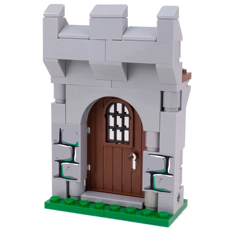 B3 Customs | Castle>The Brick Show Shop Castle Door - Custom Castle Modular Building Set
