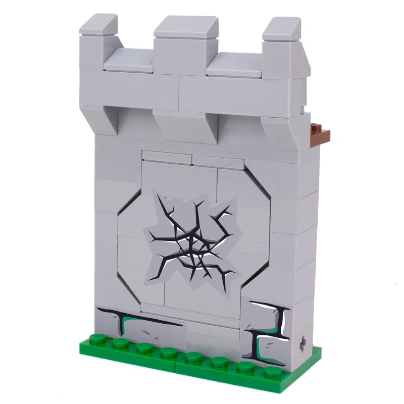 B3 Customs | Castle>The Brick Show Shop Castle Wall (Breakable) - Custom Castle Modular Building Set