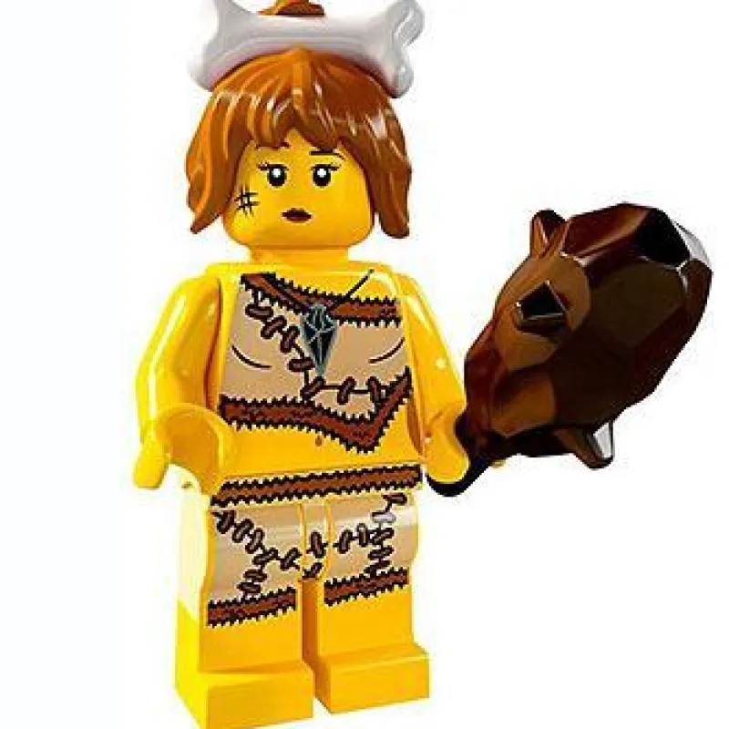 Collectible Minifigures>The Brick Show Shop Cave Woman - LEGO Series 5 Collectible Minifigure (2011)