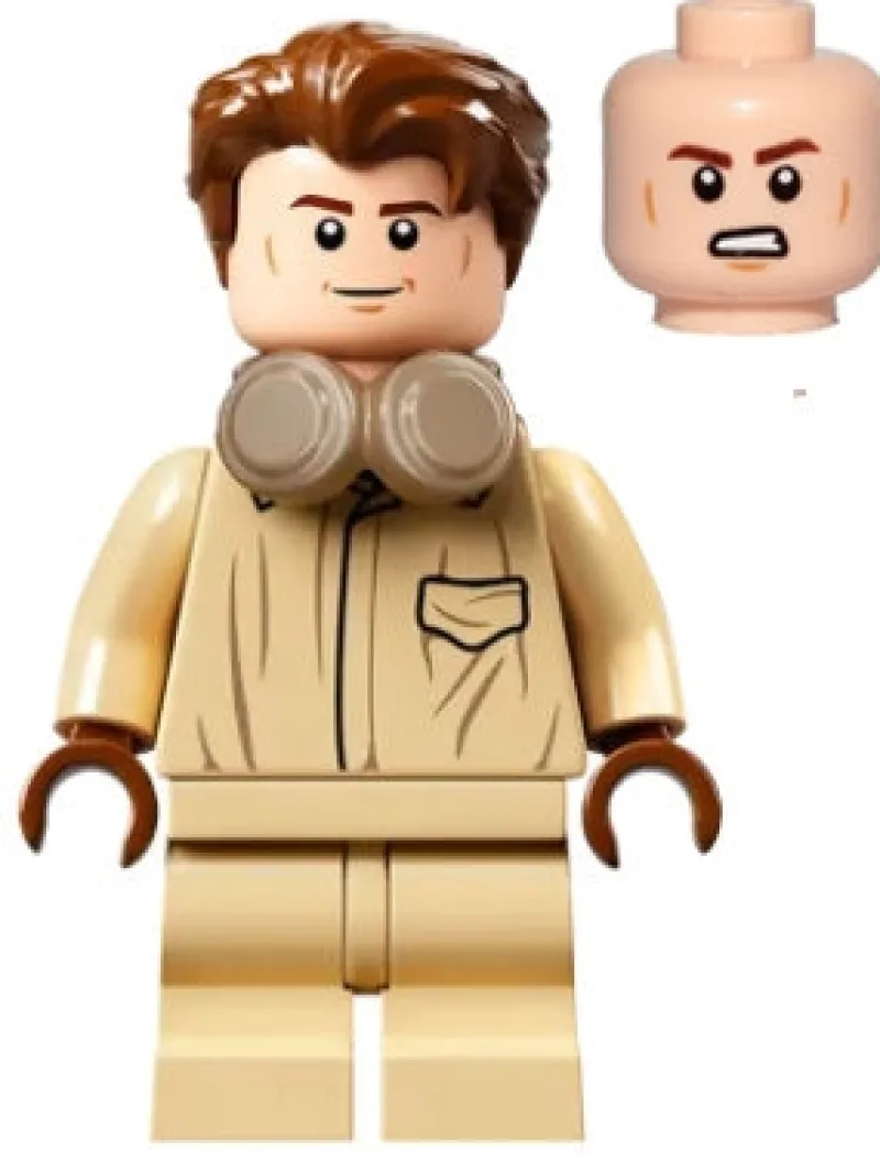 Harry Potter>The Brick Show Shop Cedric Diggory (Goblet of Fire, Coveralls, Headphones) - LEGO Harry Po