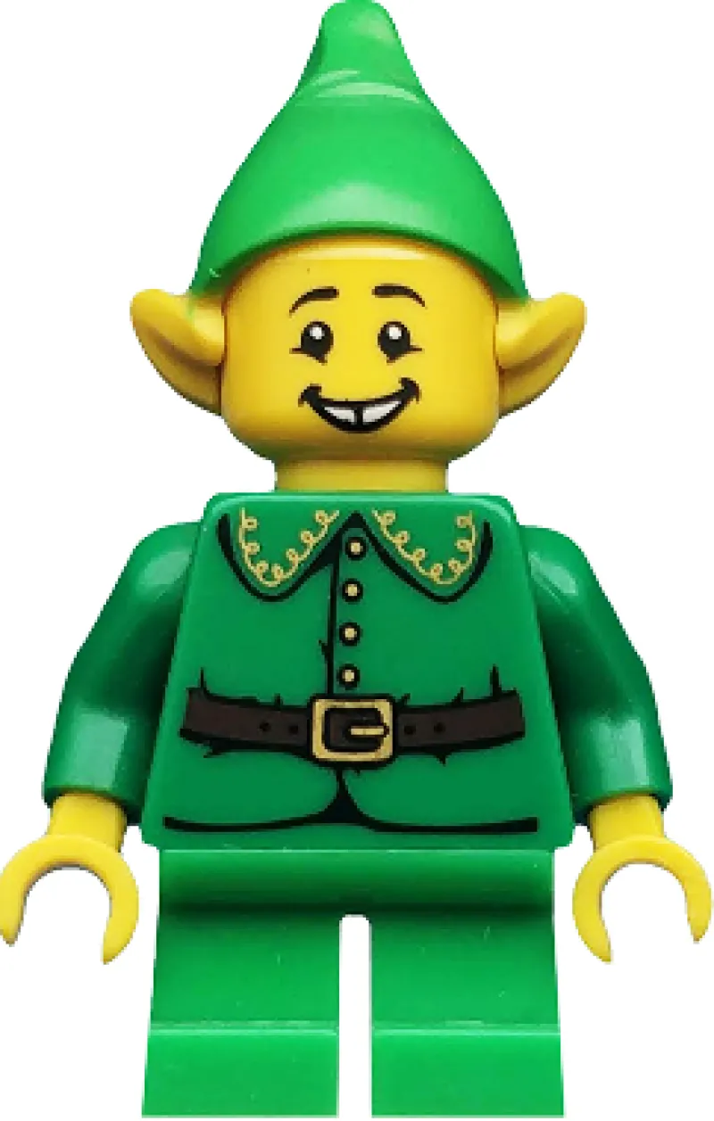 Collectible Minifigures>The Brick Show Shop Christmas Elf (No Acessories) - LEGO Series 11 Collectible Minifigure
