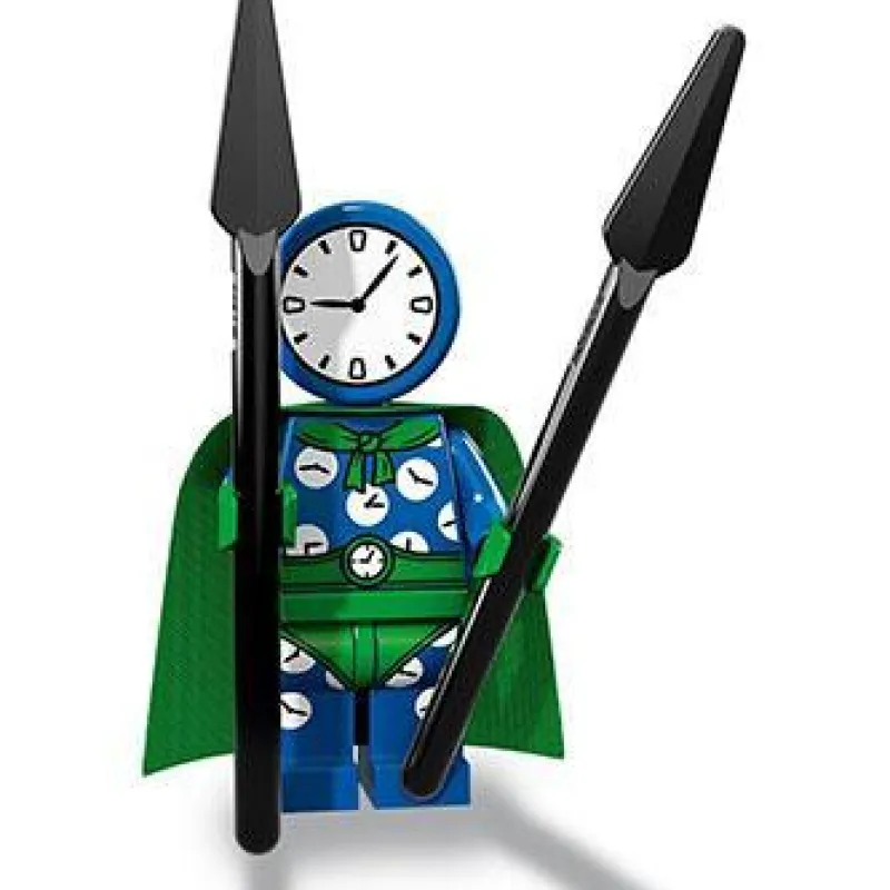 Collectible Minifigures>The Brick Show Shop Clock King - Series 2 LEGO Batman Movie Collectible Minifigure (2018)