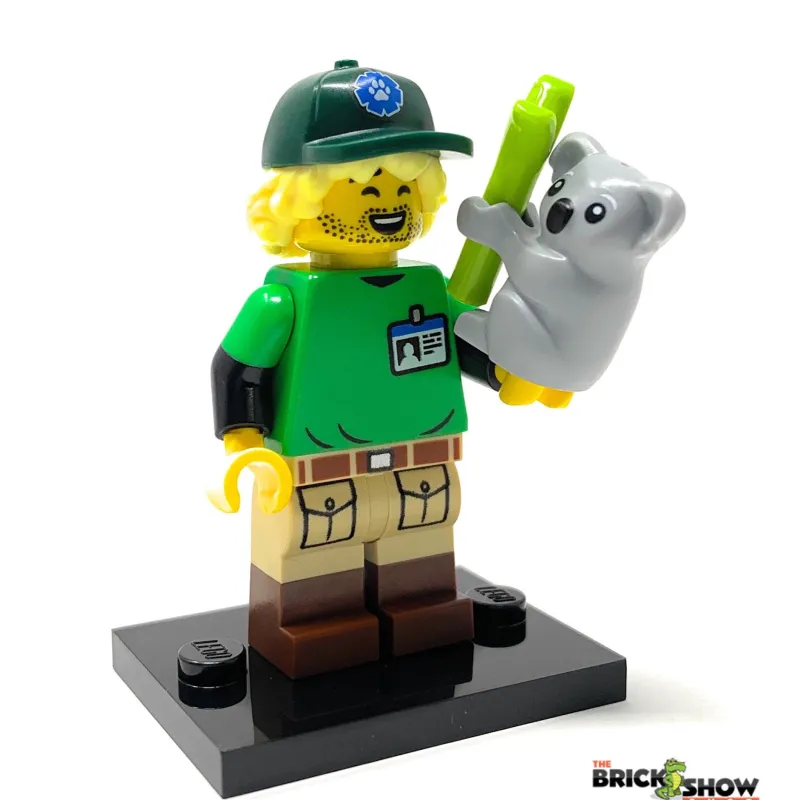 Collectible Minifigures>The Brick Show Shop Conservationist w/ Koala - LEGO Collectible Minifigure 66733 (Series 2