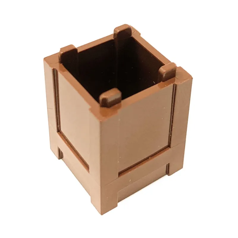 Display Cases>The Brick Show Shop Container / Crate, Box 2 x 2 x 2 - Top Opening - Official LEGO® Part