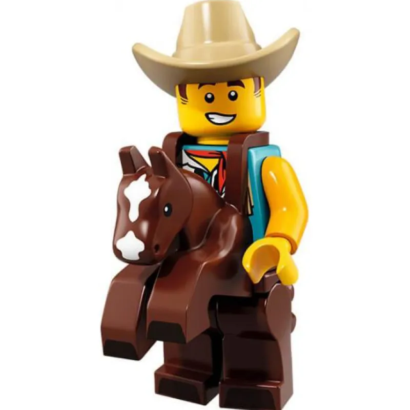 Collectible Minifigures>The Brick Show Shop Cowboy Suit Guy - LEGO Series 18 Collectible Minifigure