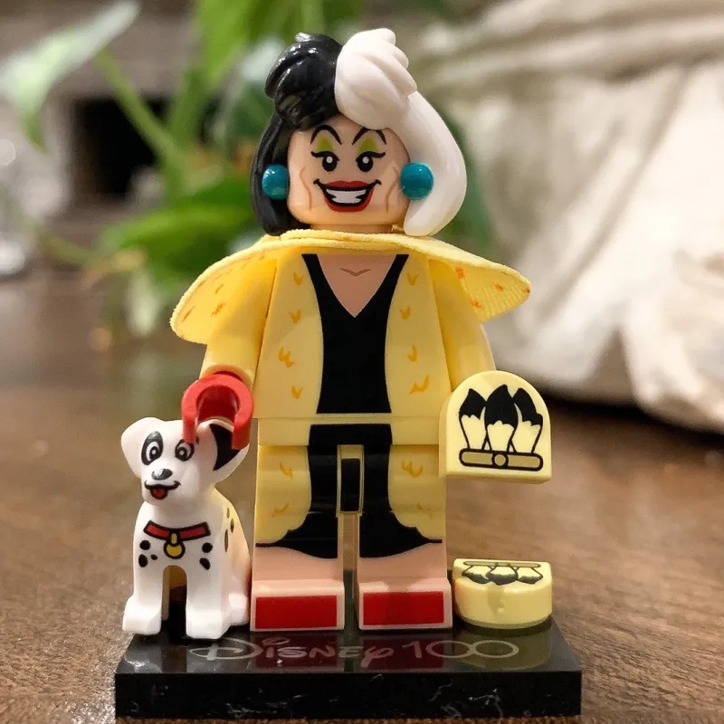 Disney | Collectible Minifigures>The Brick Show Shop Cruella de Vil - LEGO Disney 100 Collectible Minifigure (2023)