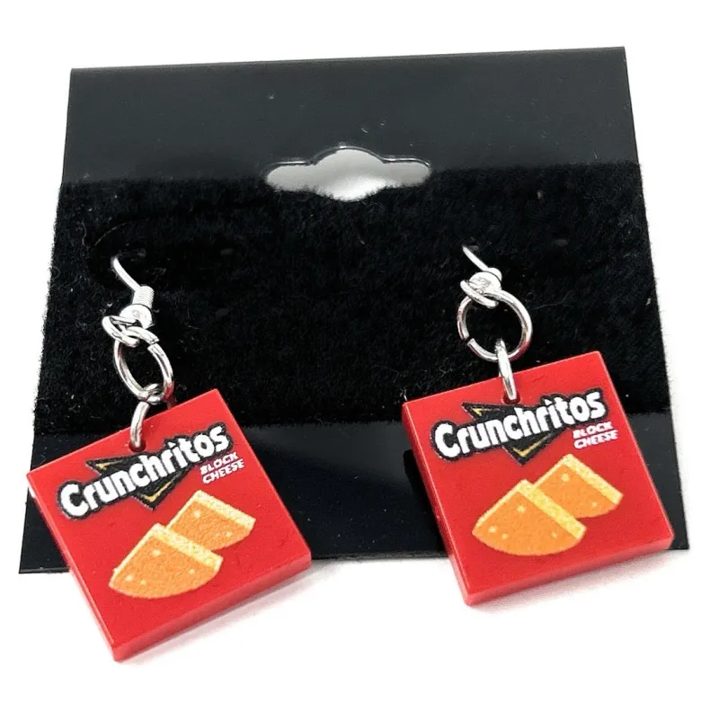 B3 Customs | Lego Jewelry>The Brick Show Shop Crunchitos Earrings made from LEGO parts - B3 Customs