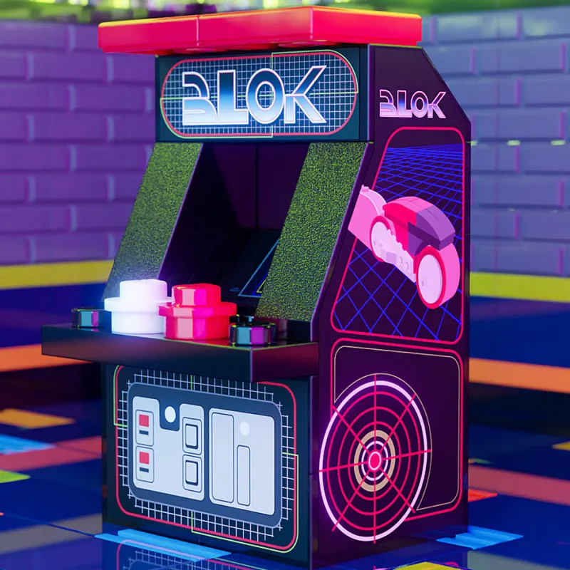 B3 Customs | Arcade>The Brick Show Shop Custom BLOK (1982 Edition) Classic Arcade Machine