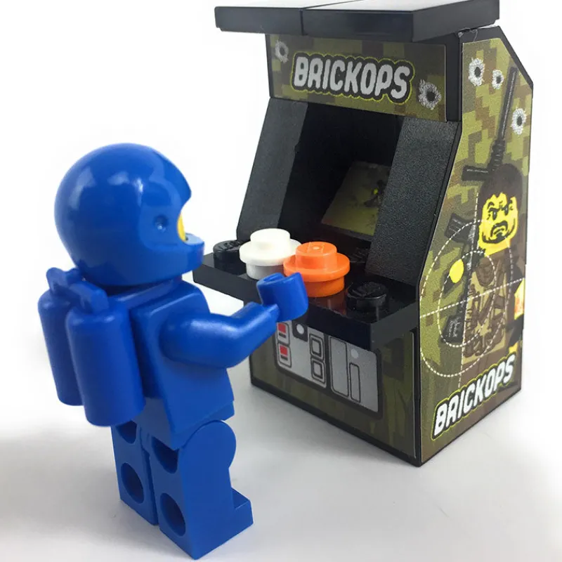B3 Customs | Arcade>The Brick Show Shop Custom Brick Ops Arcade Machine
