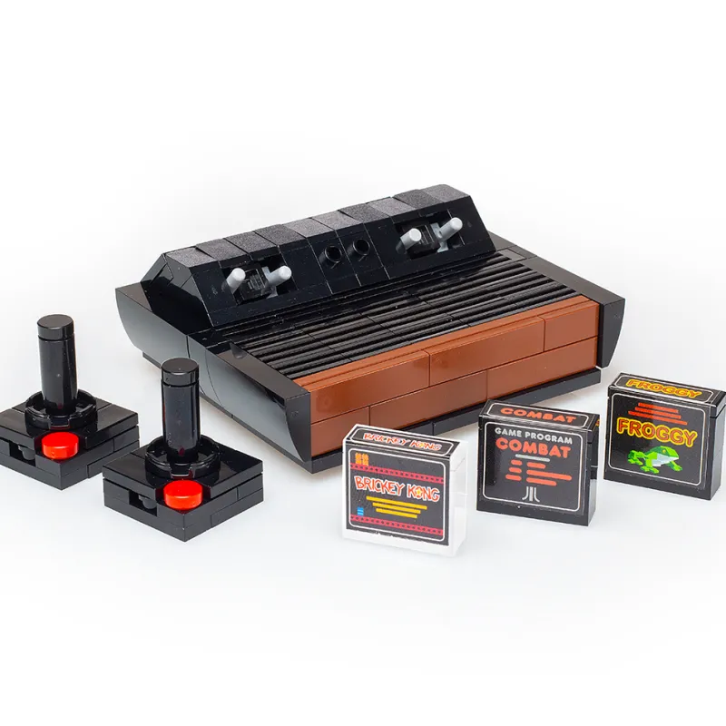 B3 Customs | Video Game Consoles>The Brick Show Shop Custom Classic 1977 Video Game Console made using LEGO bricks