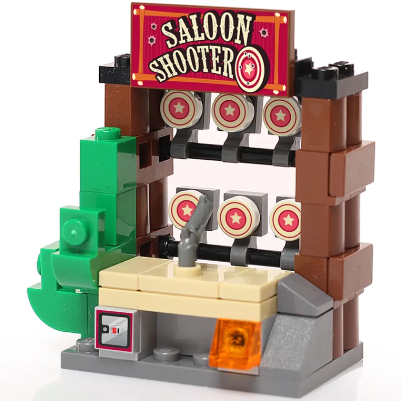 B3 Customs | Arcade>The Brick Show Shop Custom Saloon Shooter Arcade Game made using LEGO parts