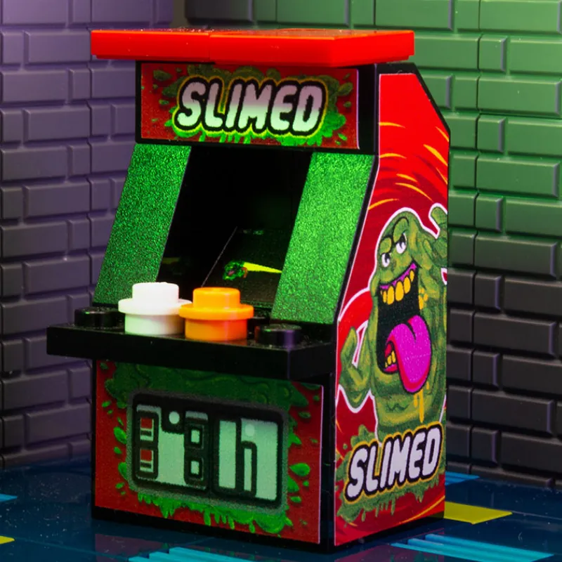 B3 Customs | Arcade>The Brick Show Shop Custom Slimed Arcade Machine