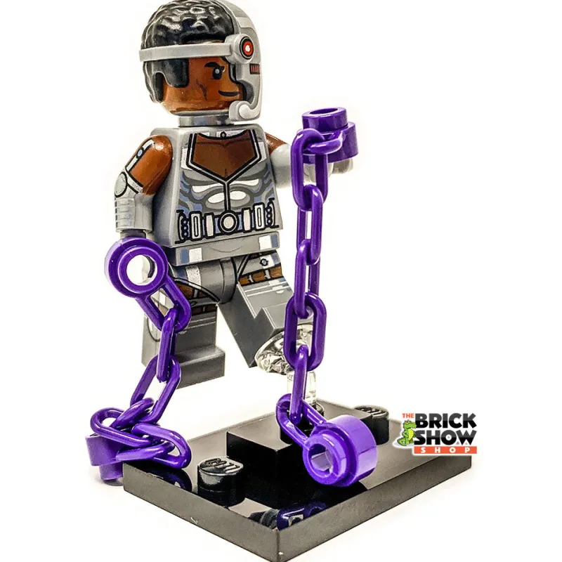 Dc Comics | Collectible Minifigures>The Brick Show Shop Cyborg - LEGO DC Comics Collectible Minifigure (Series 1)