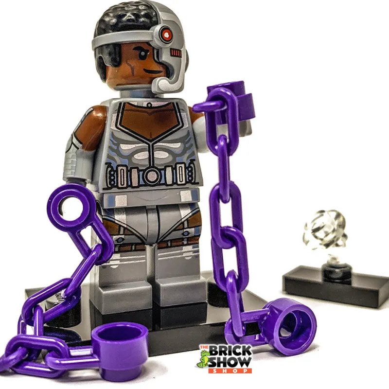 Dc Comics | Collectible Minifigures>The Brick Show Shop Cyborg - LEGO DC Comics Collectible Minifigure (Series 1)