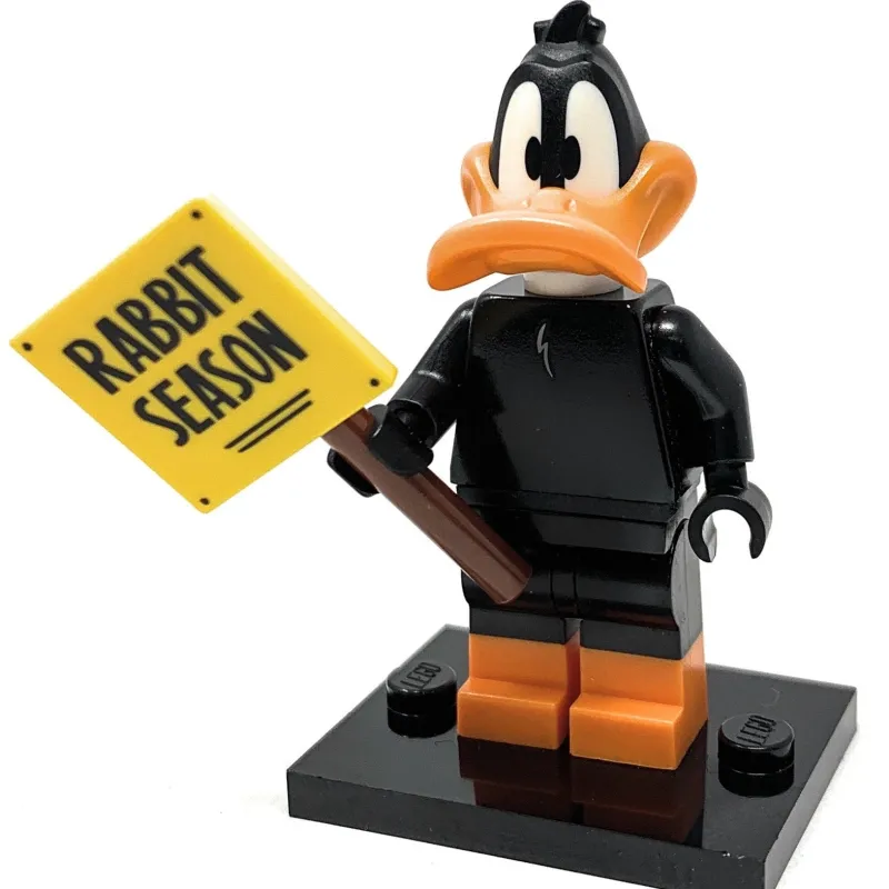 Collectible Minifigures>The Brick Show Shop Daffy Duck - LEGO Looney Tunes Collectible Minifigure (Series 1) (2021