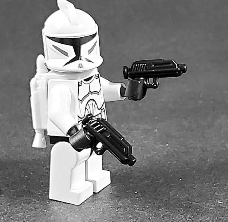 Brickarms>The Brick Show Shop DC-17 Pistol for Minifigs, BrickArms - LEGO Compatible
