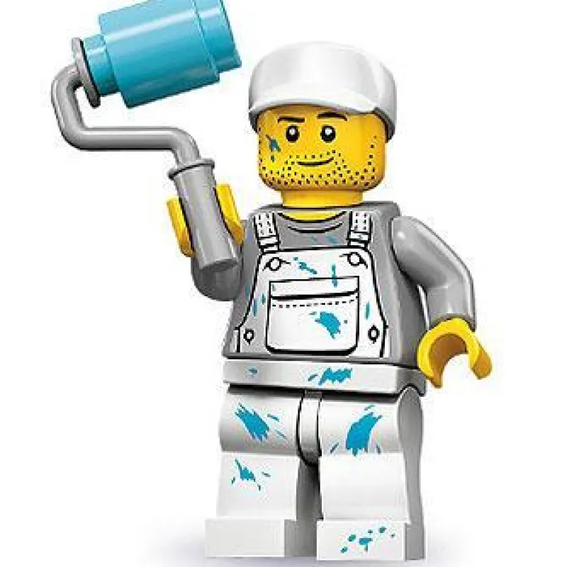 Collectible Minifigures>The Brick Show Shop Decorator - Series 10 LEGO Collectible Minifigure (2013)