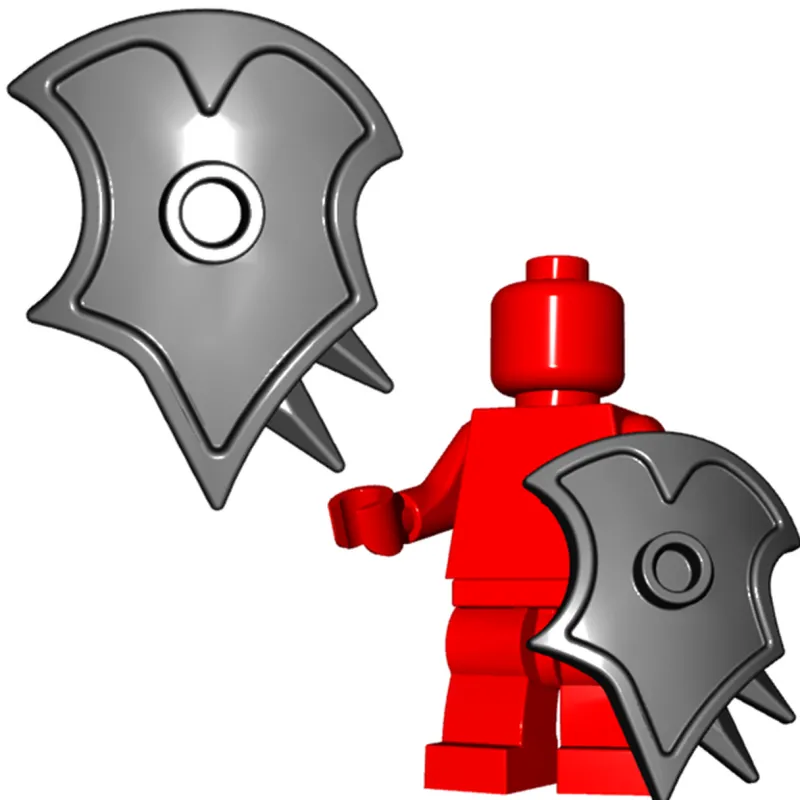 Brick Warriors>The Brick Show Shop Demon Shield for your LEGO® Minifigures