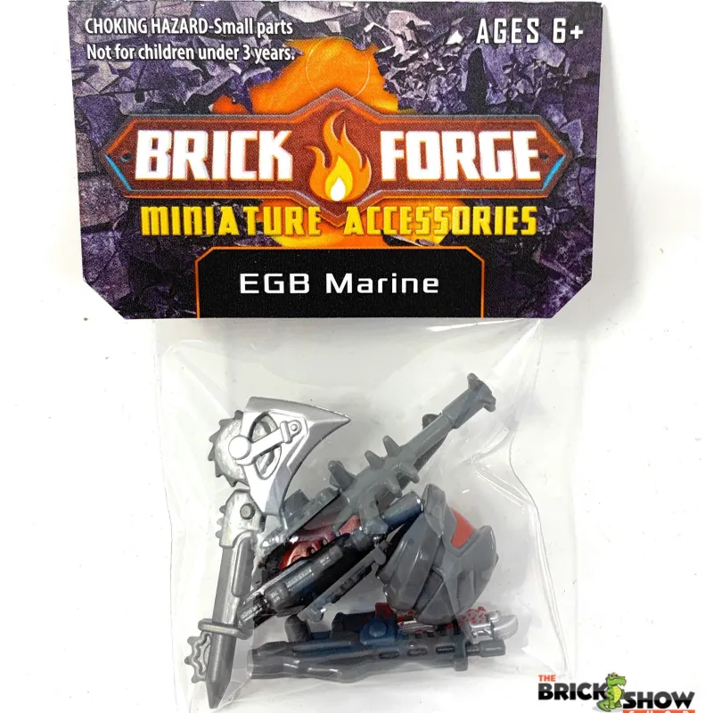 Brick Forge>The Brick Show Shop Desert USNC Shock Trooper Weapons Pack for LEGO Minifigures