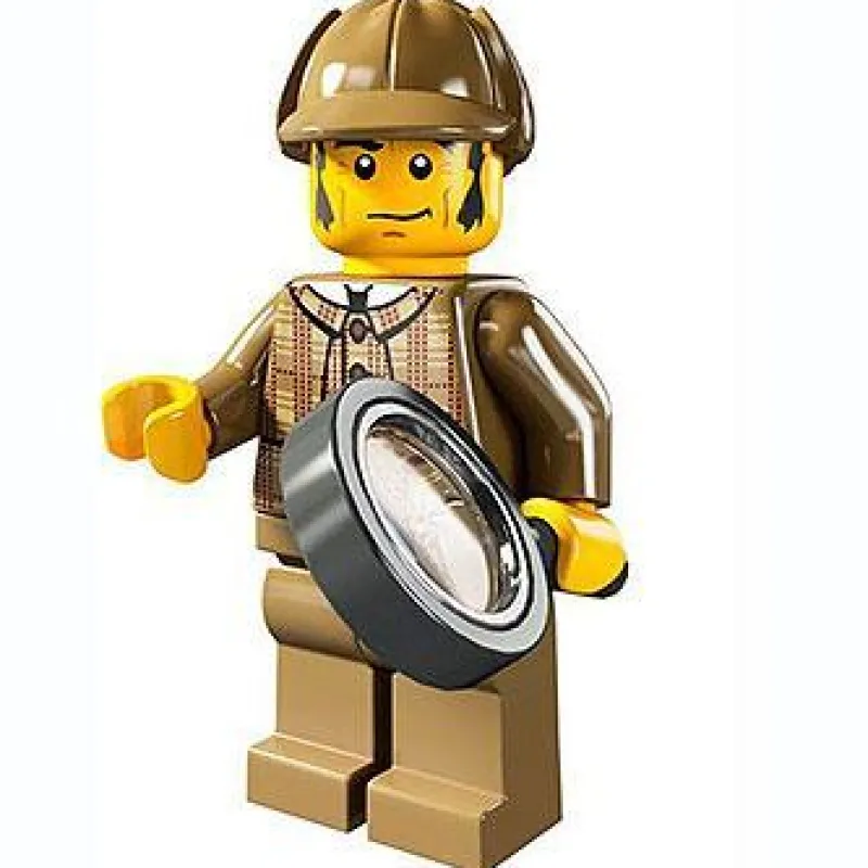 Collectible Minifigures>The Brick Show Shop Detective - LEGO Series 5 Collectible Minifigure (2011)