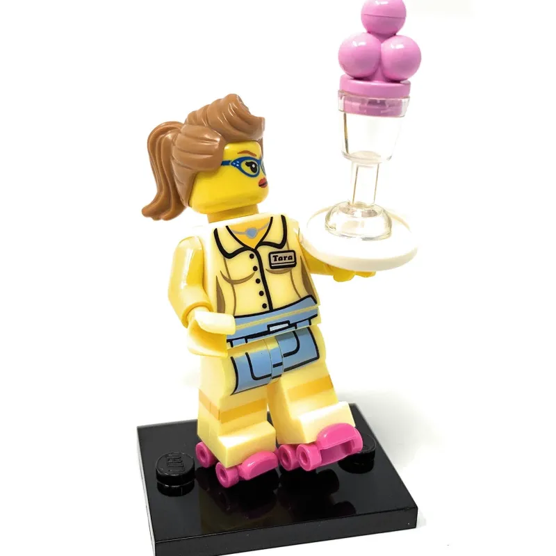 Collectible Minifigures>The Brick Show Shop Diner Waitress - LEGO Series 11 Collectible Minifigure (2013)