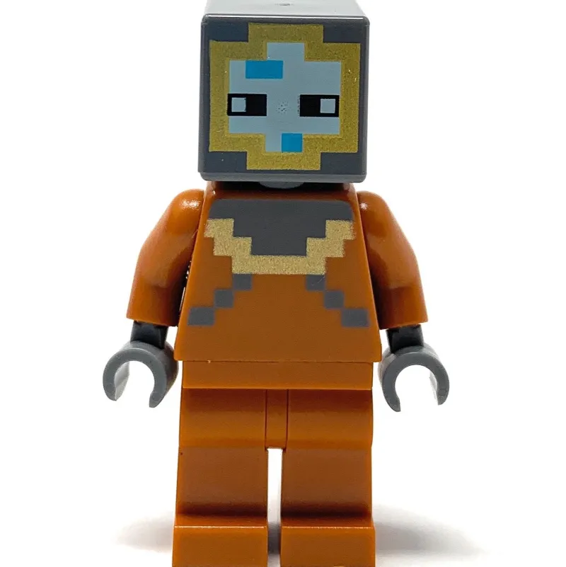 Minecraft>The Brick Show Shop Diver (Guardian Battle) - LEGO Minecraft Minifigure (2022)