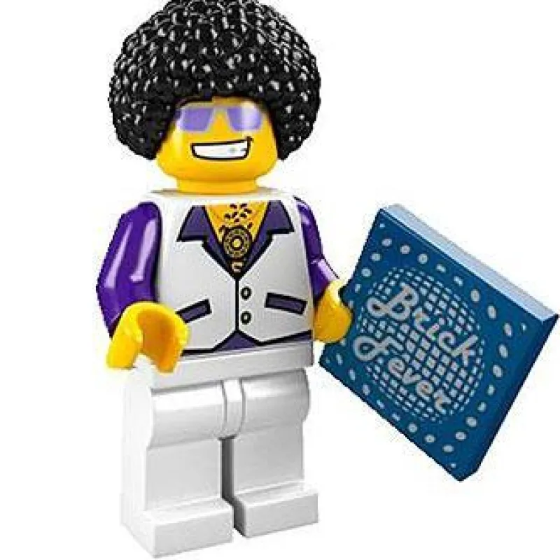 Collectible Minifigures>The Brick Show Shop DJ - Series 2 LEGO Collectible Minifigure (2010)