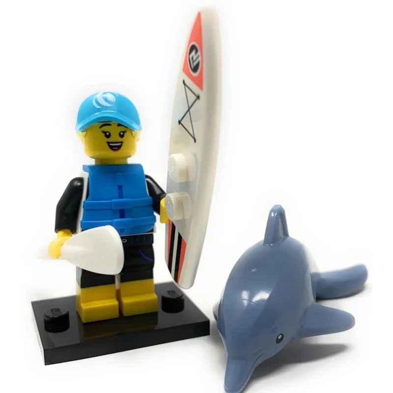 Collectible Minifigures>The Brick Show Shop Dolphin Trainer - LEGO Series 21 Collectible Minifigure