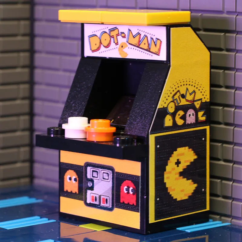 B3 Customs | Arcade>The Brick Show Shop Dot-Man Arcade Machine made using LEGO parts - B3 Customs