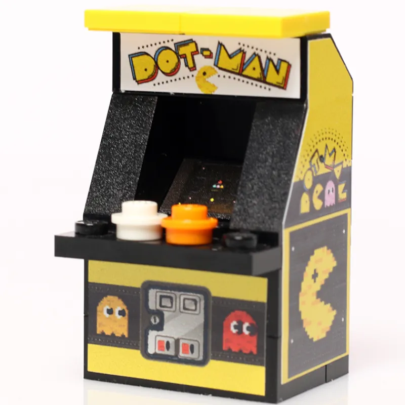B3 Customs | Arcade>The Brick Show Shop Dot-Man Arcade Machine made using LEGO parts - B3 Customs