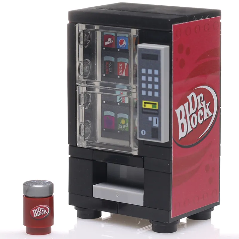 B3 Customs | Vending Machines>The Brick Show Shop Dr. Block - B3 Customs Soda Vending Machine