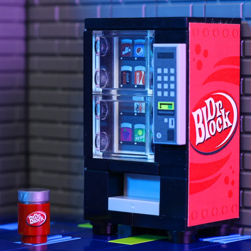 B3 Customs | Vending Machines>The Brick Show Shop Dr. Block - B3 Customs Soda Vending Machine