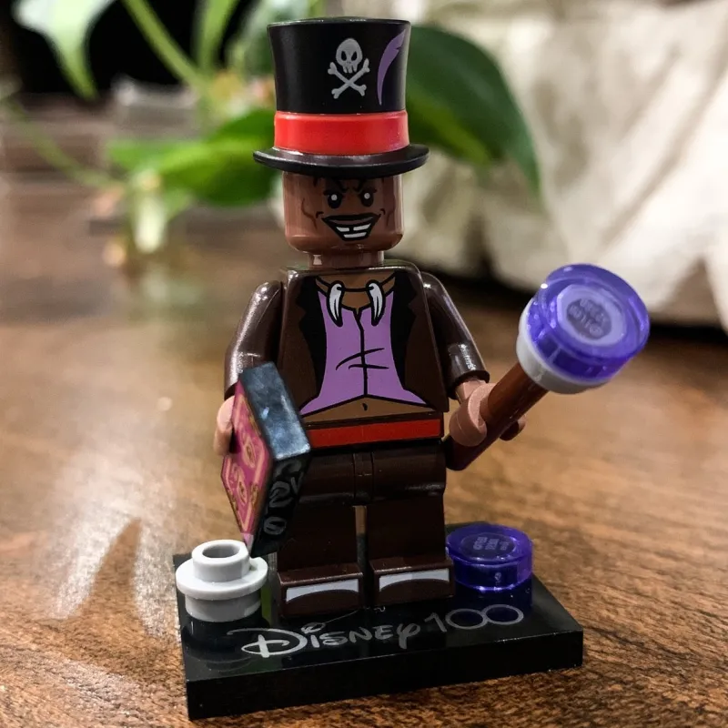 Disney | Collectible Minifigures>The Brick Show Shop Dr. Facilier - LEGO Disney 100 Collectible Minifigure (2023)
