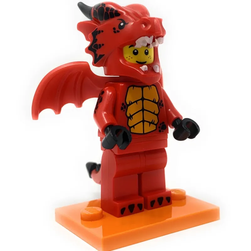 Collectible Minifigures>The Brick Show Shop Dragon Suit Guy - LEGO Series 18 Collectible Minifigure