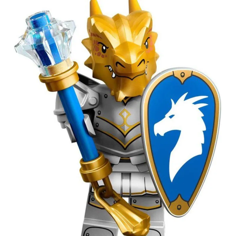 Collectible Minifigures>The Brick Show Shop Dragonborn Paladin - LEGO Dungeons & Dragons Collectible Minifigure 71