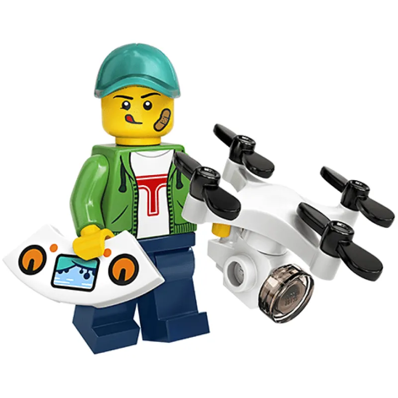 Collectible Minifigures>The Brick Show Shop Drone Pilot - LEGO Series 20 Collectible Minifigure