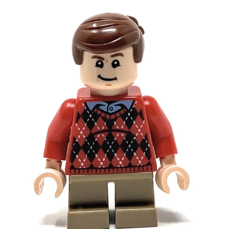 Harry Potter>The Brick Show Shop Dudley Dursley (Red Sweater) - LEGO Harry Potter Minifigure (2020)