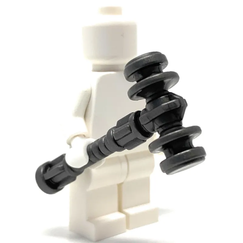 Brick Warriors>The Brick Show Shop Dwarf Hammer for LEGO Minifigure - LEGO Compatible (Brick Warriors)